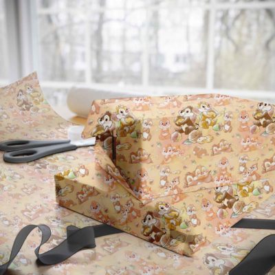 Chip and Dale Double Trouble Wrapping Paper – Disney Christmas Wrapping Paper for Family Holiday Gifts Chip and Dale Double Trouble Wrapping Paper – Disney Christmas Wrapping Paper for Family Holiday Gifts