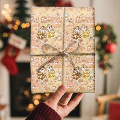 Chip and Dale Double Trouble Wrapping Paper – Disney Christmas Wrapping Paper for Family Holiday Gifts Chip and Dale Double Trouble Wrapping Paper – Disney Christmas Wrapping Paper for Family Holiday Gifts