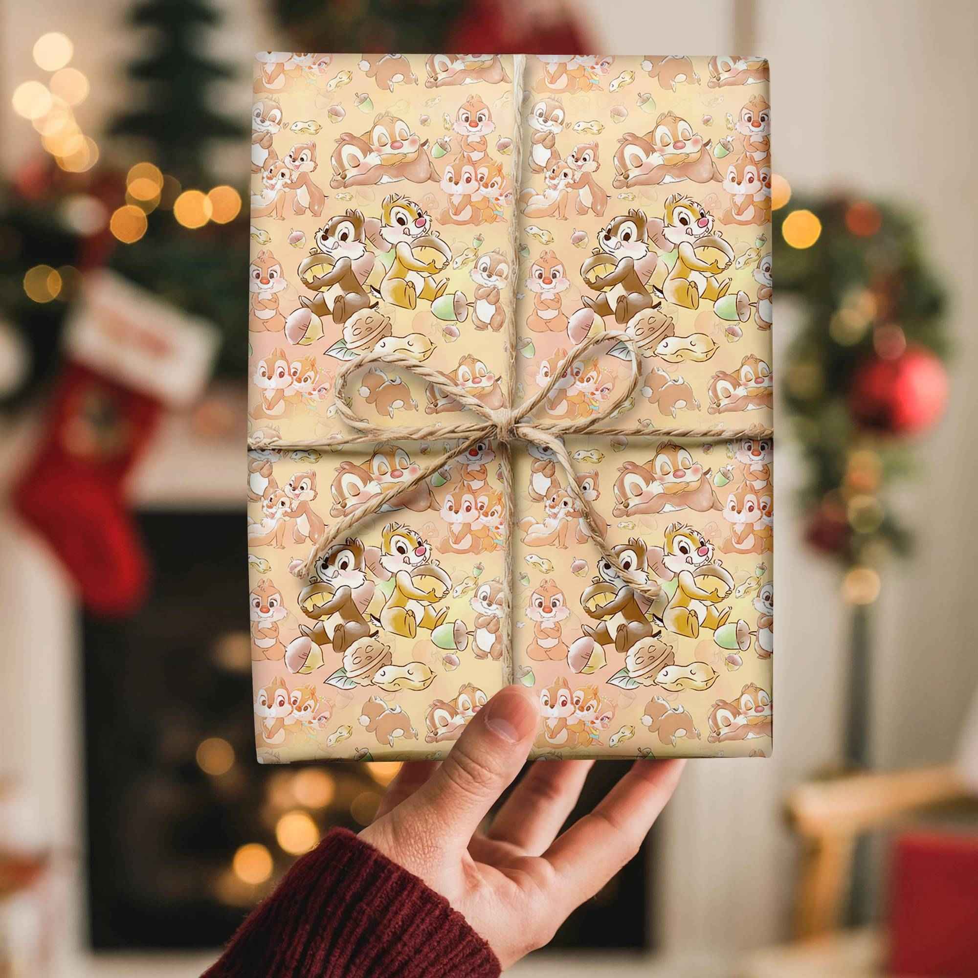 Chip and Dale Double Trouble Wrapping Paper – Disney Christmas Wrapping Paper for Family Holiday Gifts Chip and Dale Double Trouble Wrapping Paper – Disney Christmas Wrapping Paper for Family Holiday Gifts