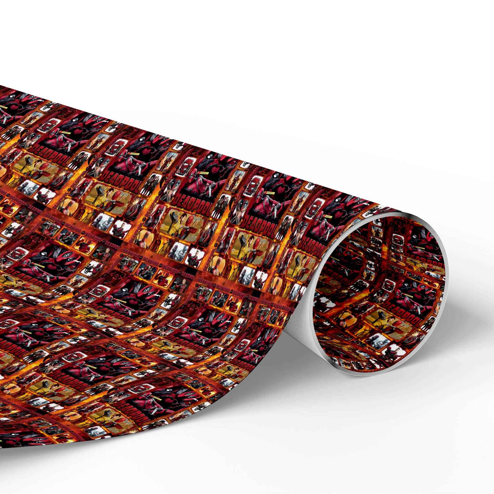 Deadpool Wrapping Paper – Superhero Gift Wrap for Comic Book Birthday & Holiday Christmas Gifts Deadpool Wrapping Paper – Superhero Gift Wrap for Comic Book Birthday & Holiday Christmas Gifts