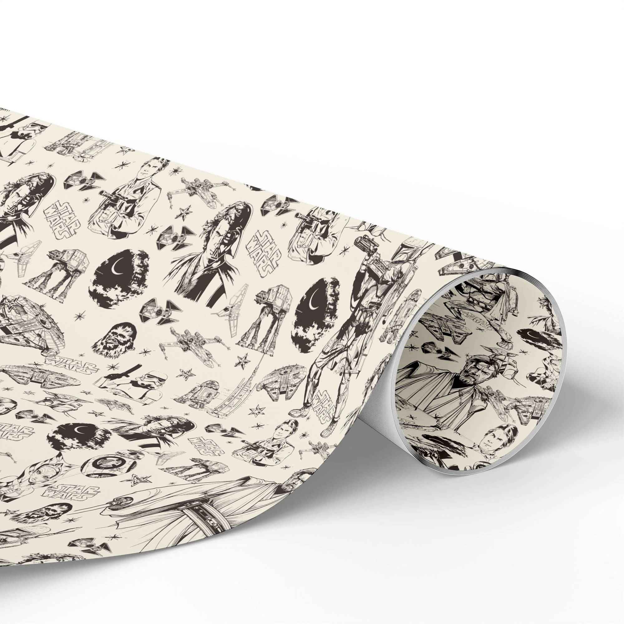 Fear the Dark Side Wrapping Paper – Star Wars Gift Wrap with Darth Vader for Saga Fans Fear the Dark Side Wrapping Paper – Star Wars Gift Wrap with Darth Vader for Saga Fans