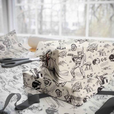 Fear the Dark Side Wrapping Paper – Star Wars Gift Wrap with Darth Vader for Saga Fans Fear the Dark Side Wrapping Paper – Star Wars Gift Wrap with Darth Vader for Saga Fans