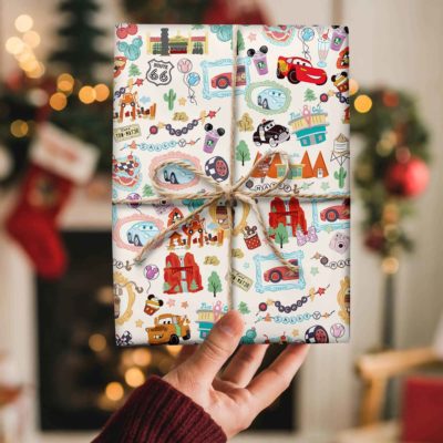 Disney Cars Christmas Wrapping Paper – Lightning McQueen & Mater Holiday Gift Wrap Disney Cars Christmas Wrapping Paper – Lightning McQueen & Mater Holiday Gift Wrap