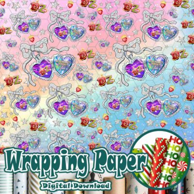 Descendants Zombies World Tour 2025 Wrap – Rise of Red Disney Christmas Gift Paper