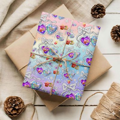 Descendants Zombies World Tour 2025 Wrap – Rise of Red Disney Christmas Gift Paper