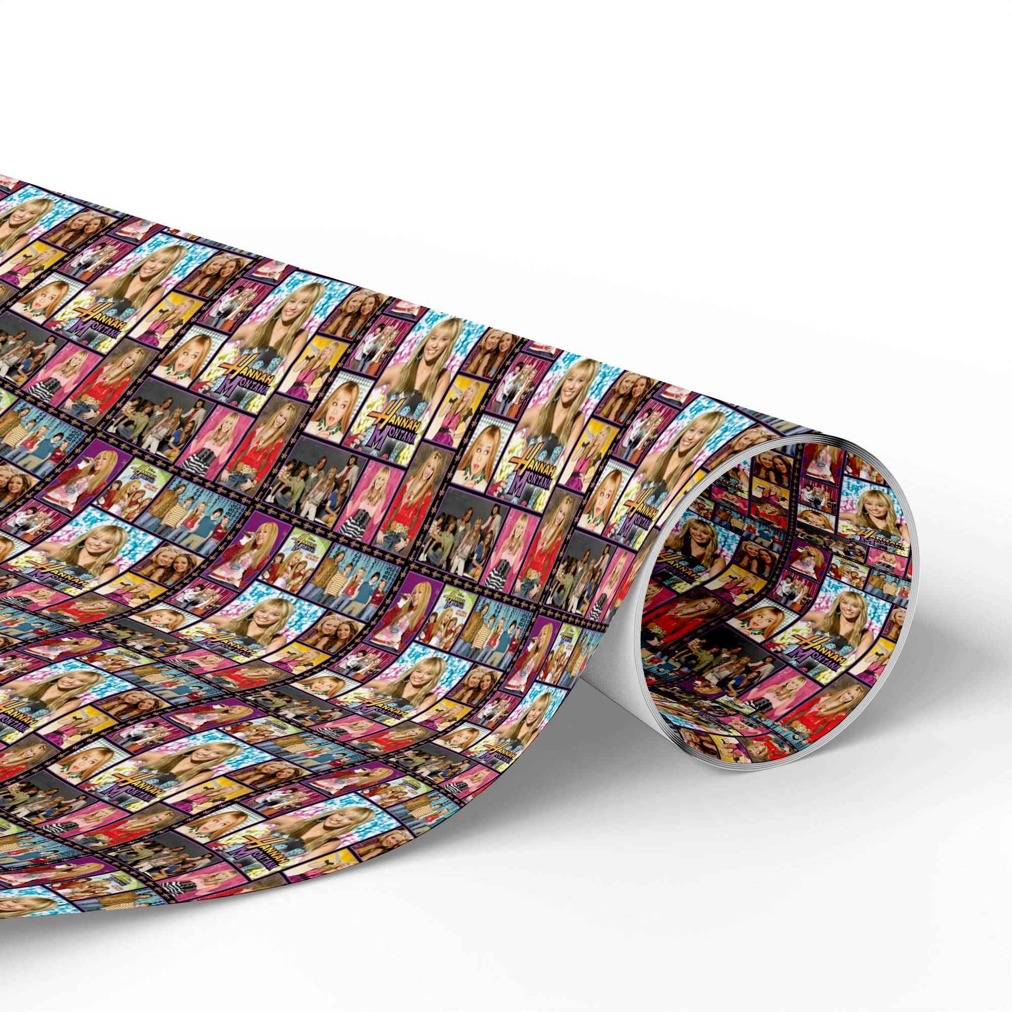 Hannah Montana Gift Wrapping Paper – Colorful Birthday Wrap, Fun Party Supplies, Kid-Friendly Wrap Hannah Montana Gift Wrapping Paper – Colorful Birthday Wrap, Fun Party Supplies, Kid-Friendly Wrap