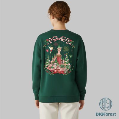 It’s the Most Wonderful Time Balloon Christmas PNG – Mickey & Friends Very Merry Disneyland Family Gift 2025