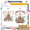 It’s the Most Wonderful Time Balloon Christmas PNG – Mickey & Friends Very Merry Disneyland Family Gift 2025