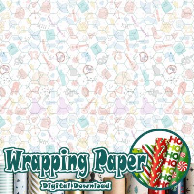 The Life Of A Princess Seamless Pattern – Eras Tour Inspired Paper, Birthday Gift Wrap For Fans