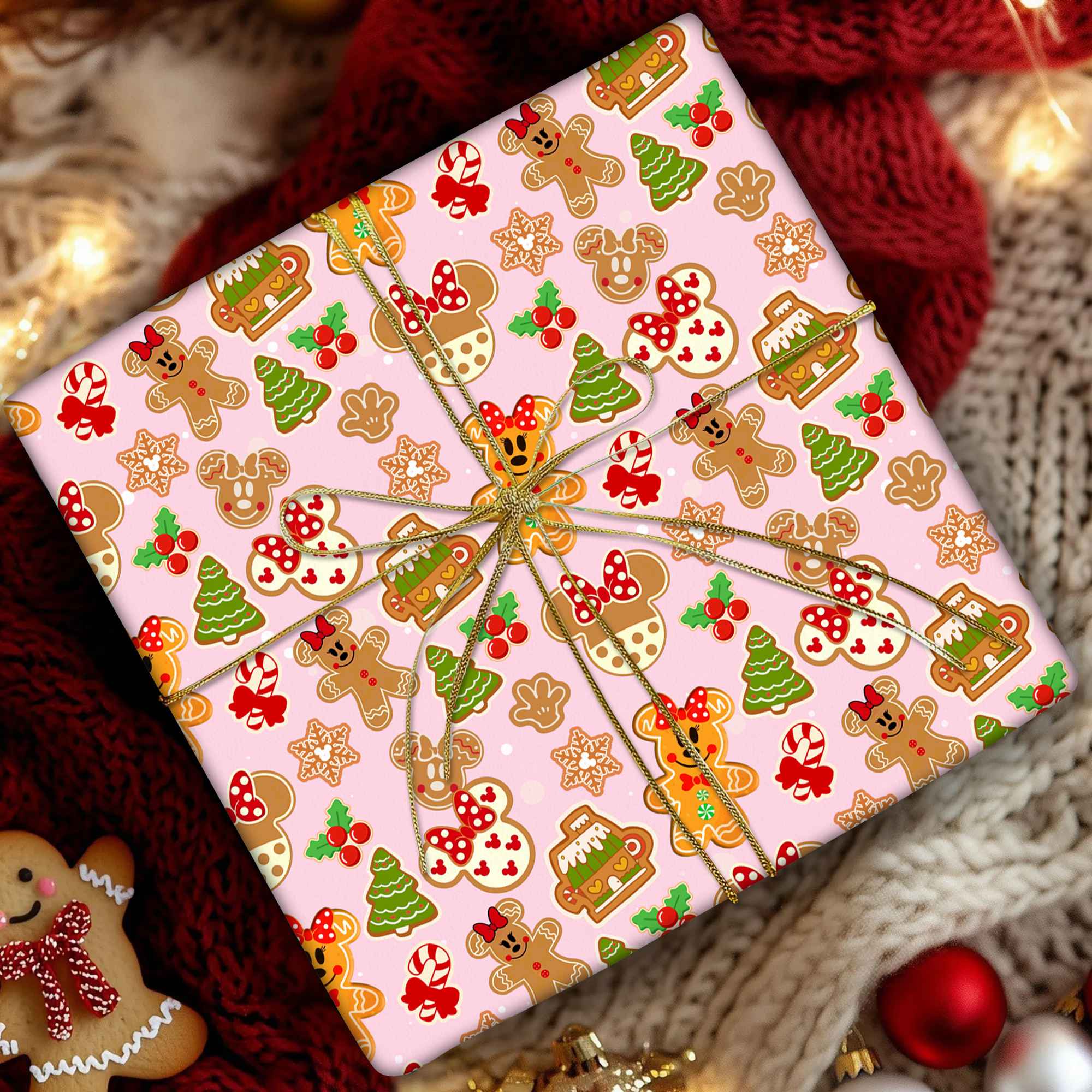 Disneyland Christmas Seamless Pattern – Mickey & Friends Xmas Gift Wrap, Holiday Paper, Christmas Packaging Disneyland Christmas Seamless Pattern – Mickey & Friends Xmas Gift Wrap, Holiday Paper, Christmas Packaging