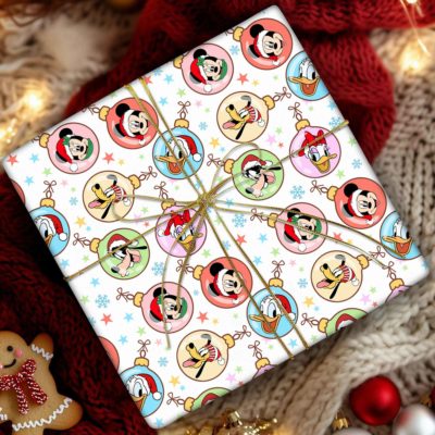 Disneyland Mickey and Friends Christmas Seamless Pattern – Disneyland Gift Pattern 2025 Holiday Digital Paper Disneyland Mickey and Friends Christmas Seamless Pattern – Disneyland Gift Pattern 2025 Holiday Digital Paper
