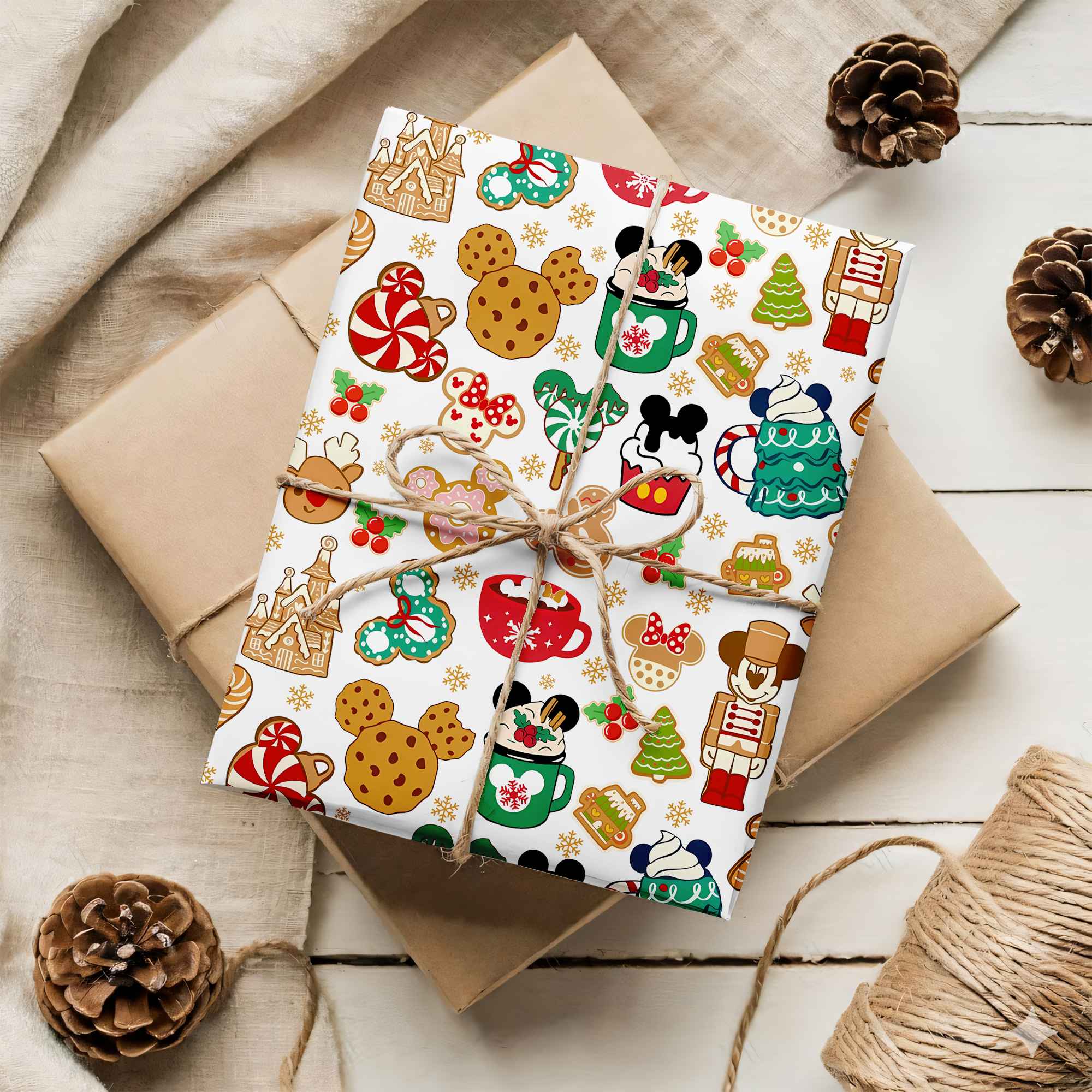 Disneyland Mickey and Friends Seamless Pattern – Christmas Gift Pattern 2025 Disneyland Holiday Christmas Gifts Disneyland Mickey and Friends Seamless Pattern – Christmas Gift Pattern 2025 Disneyland Holiday Christmas Gifts