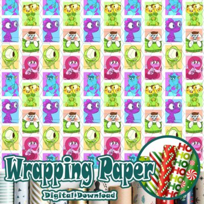 Disneyland Monsters Inc Seamless Pattern – Mike Wazowski Sulley Digital Paper 2025 Family Matching Christmas