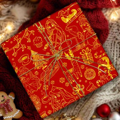 Disney Princess Christmas Wrapping Paper – Festive Xmas Gift Wrap, Classic Nostalgic Decor Disney Princess Christmas Wrapping Paper – Festive Xmas Gift Wrap, Classic Nostalgic Decor