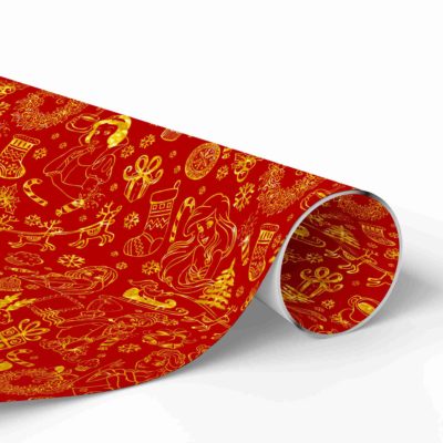 Disney Princess Christmas Wrapping Paper – Festive Xmas Gift Wrap, Classic Nostalgic Decor Disney Princess Christmas Wrapping Paper – Festive Xmas Gift Wrap, Classic Nostalgic Decor