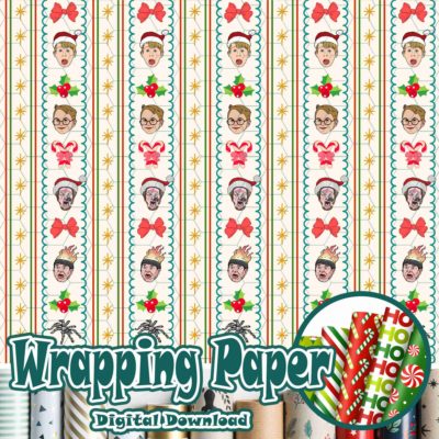 Home Alone Christmas Wrapping Paper – Kevin McCallister Funny Xmas Movie Gift Wrap