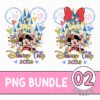 Disney Family Vacation 2026 PNG Bundle – Cute Family Trip Graphic, Matching Travel Shirt Printable Design