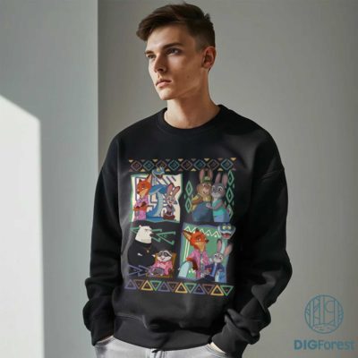 Disney Zootopia 2 Characters Photo Portrait PNG – Nick, Judy, Gary & Nibbles, Disney World Family Matching Design Disney Zootopia 2 Characters Photo Portrait PNG – Nick, Judy, Gary & Nibbles, Disney World Family Matching Design