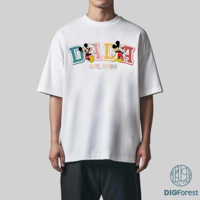 Mickey Minnie Mama Dada PNG Bundle – Mother’s & Father’s Day Download, Disneyland Family Mom Dad Design