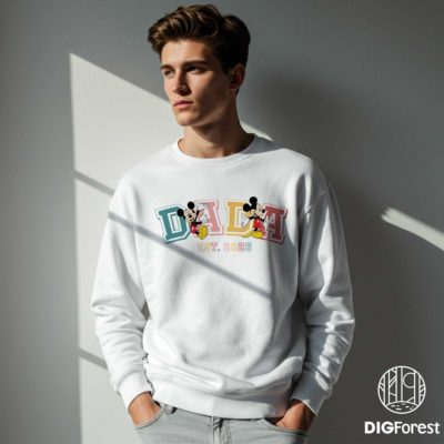 Mickey Minnie Mama Dada PNG Bundle – Mother’s & Father’s Day Download, Disneyland Family Mom Dad Design