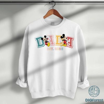 Mickey Minnie Mama Dada PNG Bundle – Mother’s & Father’s Day Download, Disneyland Family Mom Dad Design