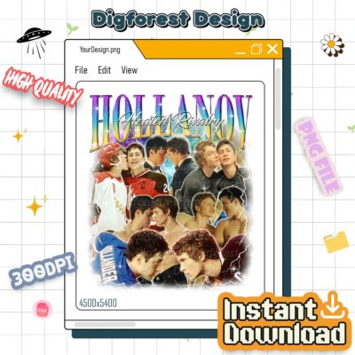 Hollanov Heated Rivalry Characters PNG – Shane Hollander & Ilya Rozanov Sports Drama Fan Gift Design