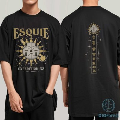 Esquie Clair Expedition 33 PNG – For Those Who Come After Quote, Vintage RPG Game Fan Design