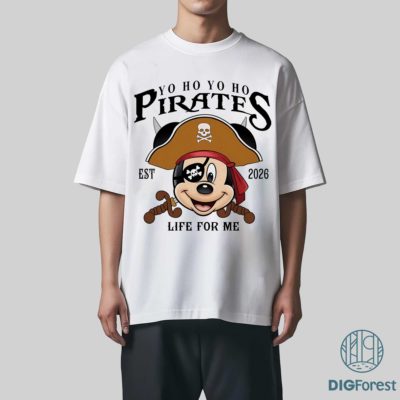 Disney Mickey & Friends Pirates of the Caribbean PNG Bundle – Sparkling Adventures Disney Cruise Matching Design