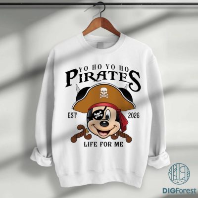 Disney Mickey & Friends Pirates of the Caribbean PNG Bundle – Sparkling Adventures Disney Cruise Matching Design