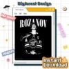 Connor Storrie Rozanov Vintage PNG – Bootleg Hockey Romance Collage Design, Unisex Fan Gift