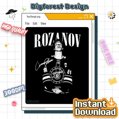 Connor Storrie Rozanov Vintage PNG – Bootleg Hockey Romance Collage Design, Unisex Fan Gift