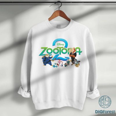 Zootopia 2 Characters PNG – Judy Hopps, Nick Wilde & Gary De’Snake Family Matching Birthday Design