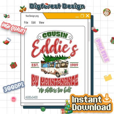 National Lampoon’s Christmas Vacation PNG – Cousin Eddie RV Maintenance, Griswold Family Christmas