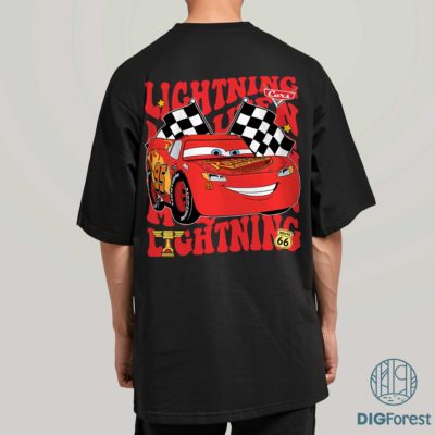 Disney Cars Lightning McQueen PNG – Pixar McQueen, Mater & Sally Family Trip Disneyland Vacation Design