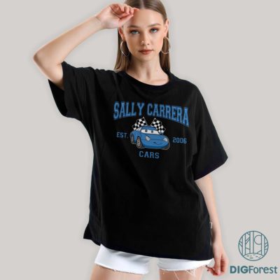 Disney Cars Sally PNG – Pixar McQueen, Mater & Sally Family Trip Disneyland Vacation Design