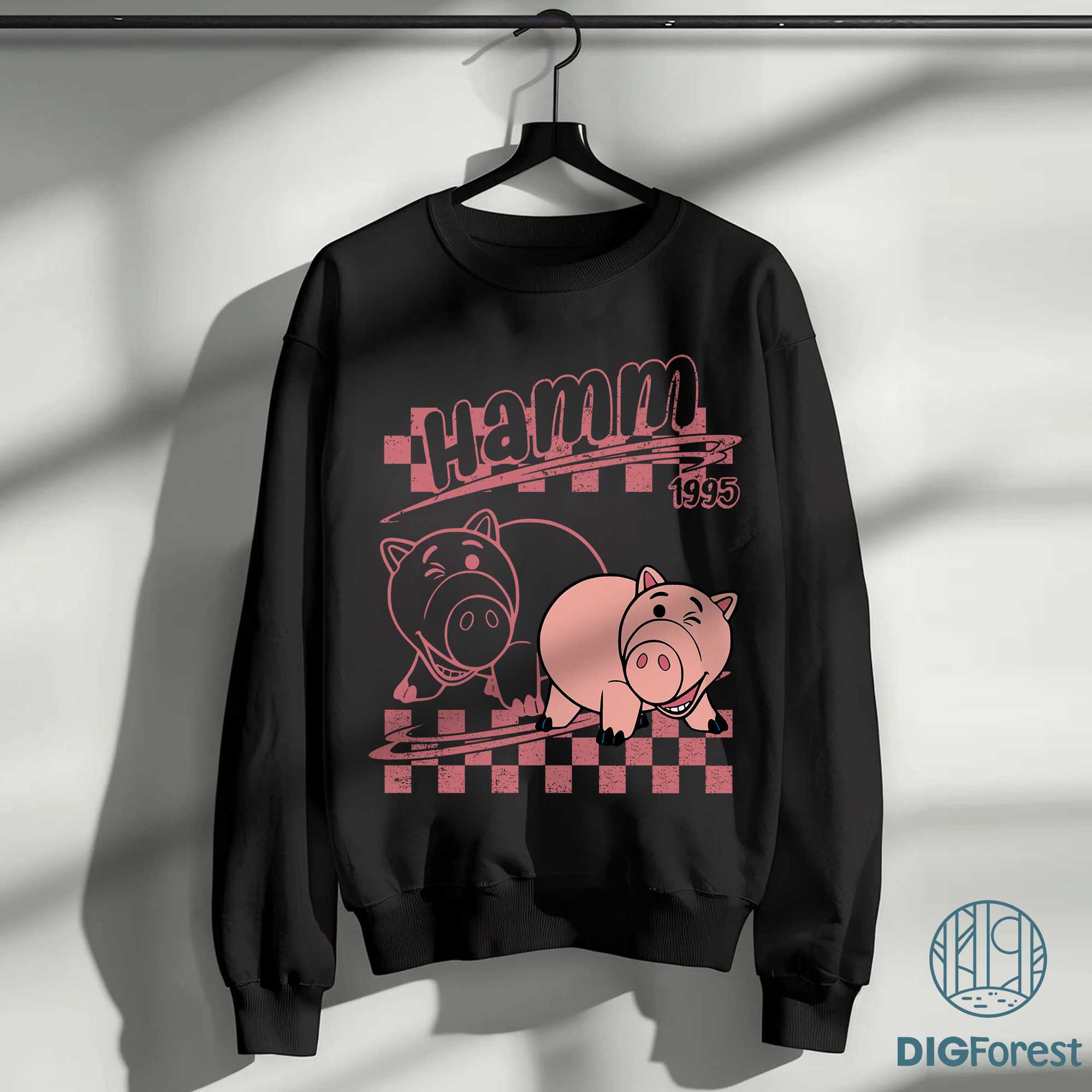 Retro Disneyland Pixar Toy Story Hamm PNG – Woody Buzz Jessie Rex Slinky EST 1995 Family Matching Design Retro Disneyland Pixar Toy Story Hamm PNG – Woody Buzz Jessie Rex Slinky EST 1995 Family Matching Design