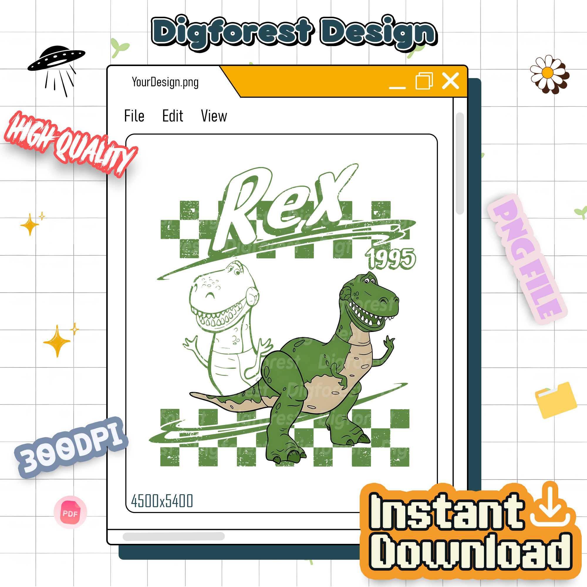 Retro Disneyland Pixar Toy Story Rex PNG – Woody Buzz Jessie Rex Slinky EST 1995 Family Matching Design Retro Disneyland Pixar Toy Story Rex PNG – Woody Buzz Jessie Rex Slinky EST 1995 Family Matching Design