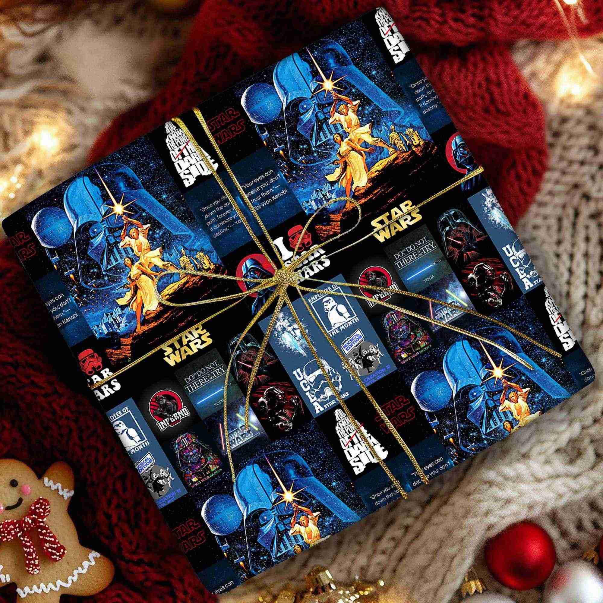 Darth Vader Leia Seamless Pattern – Star Wars Xmas Wrap, Galaxy Edge Pattern, Disneyland Gift Darth Vader Leia Seamless Pattern – Star Wars Xmas Wrap, Galaxy Edge Pattern, Disneyland Gift