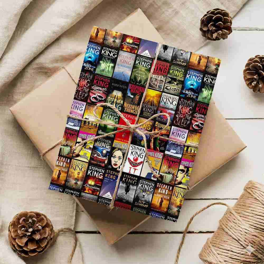 Stephen King Books Hershey Miniatures Wrappers – Horror Novel-Themed Candy Labels for Party Favors Stephen King Books Hershey Miniatures Wrappers – Horror Novel-Themed Candy Labels for Party Favors