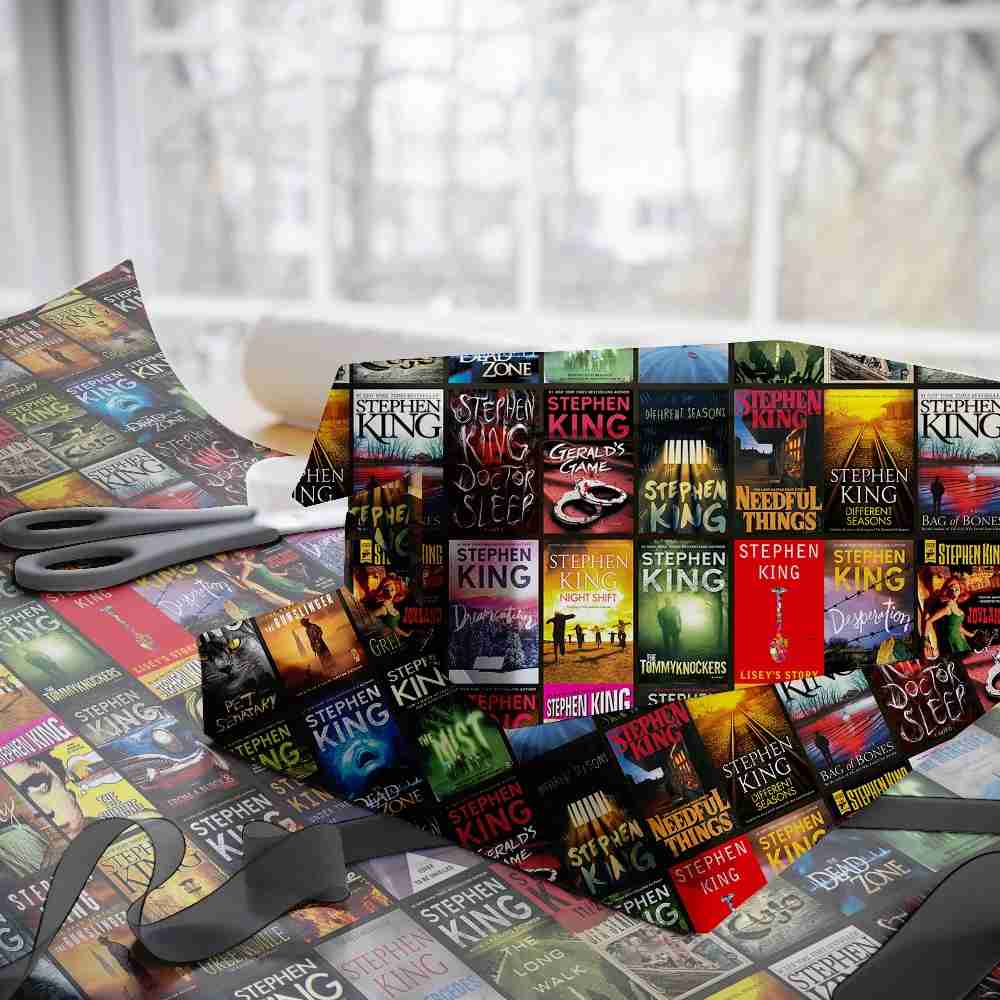 Stephen King Books Hershey Miniatures Wrappers – Horror Novel-Themed Candy Labels for Party Favors Stephen King Books Hershey Miniatures Wrappers – Horror Novel-Themed Candy Labels for Party Favors