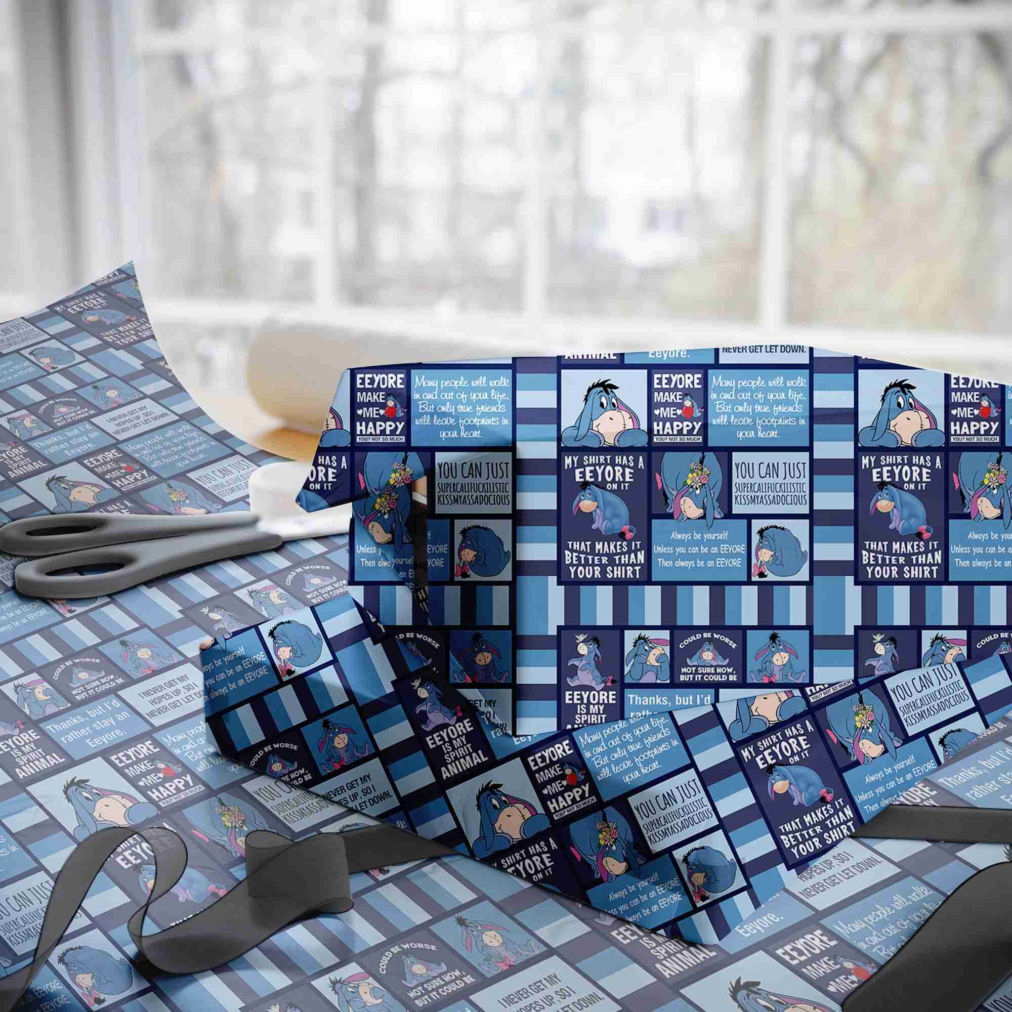 Disneyland Eeyore Seamless Wrapping Paper– Winnie the Pooh Eeyore Wrap, Pooh & Friends Christmas Gifts 2025 Disneyland Eeyore Seamless Wrapping Paper– Winnie the Pooh Eeyore Wrap, Pooh & Friends Christmas Gifts 2025