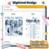 Retro Freya Skye Silent Treatment PNG – Stars Align Tour 2026, Zombies 4 Nova Bright Concert Design