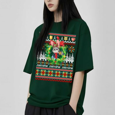 Zootopia Varsity Christmas PNG Bundle – Nick Wilde Xmas Design, DisneyWorld Family Matching Zootopia PNG