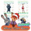 Zootopia PNG Cliparts Bundle – Zootopia Disney Family , Zootropolis Zoomania Clip Arts Pack