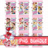 Disney Valentine XOXO Bundle PNG – Mickey Minnie Vintage, Princess Couple Art, Romantic Gift Download