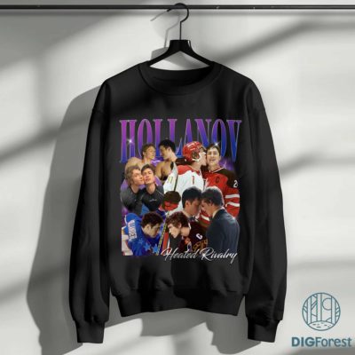 Hollanov PNG – Heated Rivalry Inspired Design, Ilya Rozanov & Shane Hollander Hockey Fan Graphic